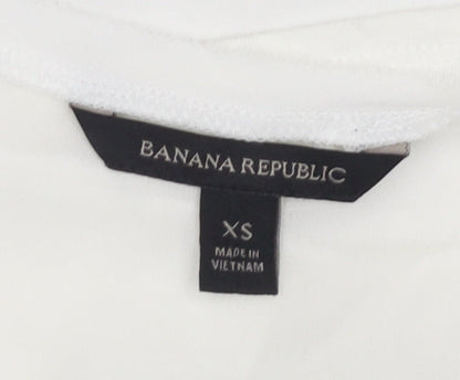 Banana Republic Women's White XS Modal Tank Top