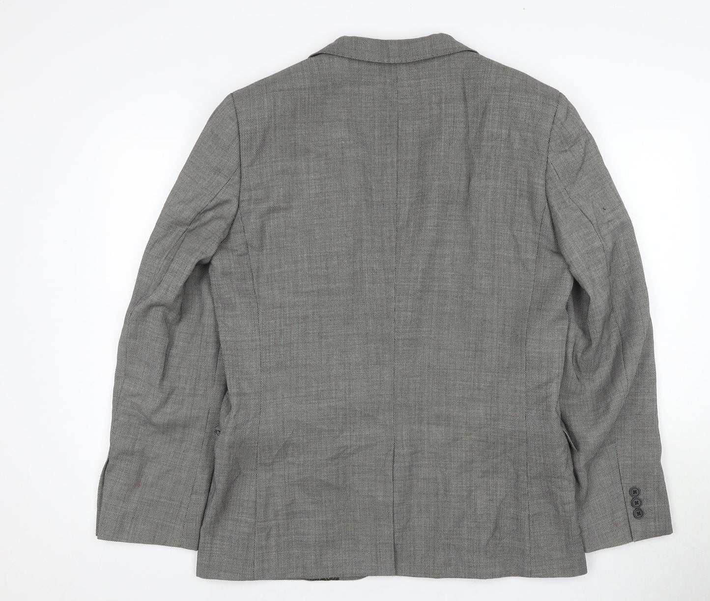 Mens UK Size 40 Ted Baker Regular Grey Suit Jacket