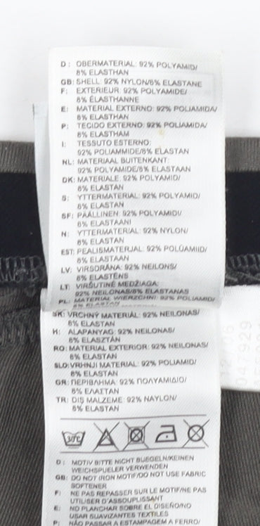 Adidas Women's Grey Athletic Shorts, Size 14