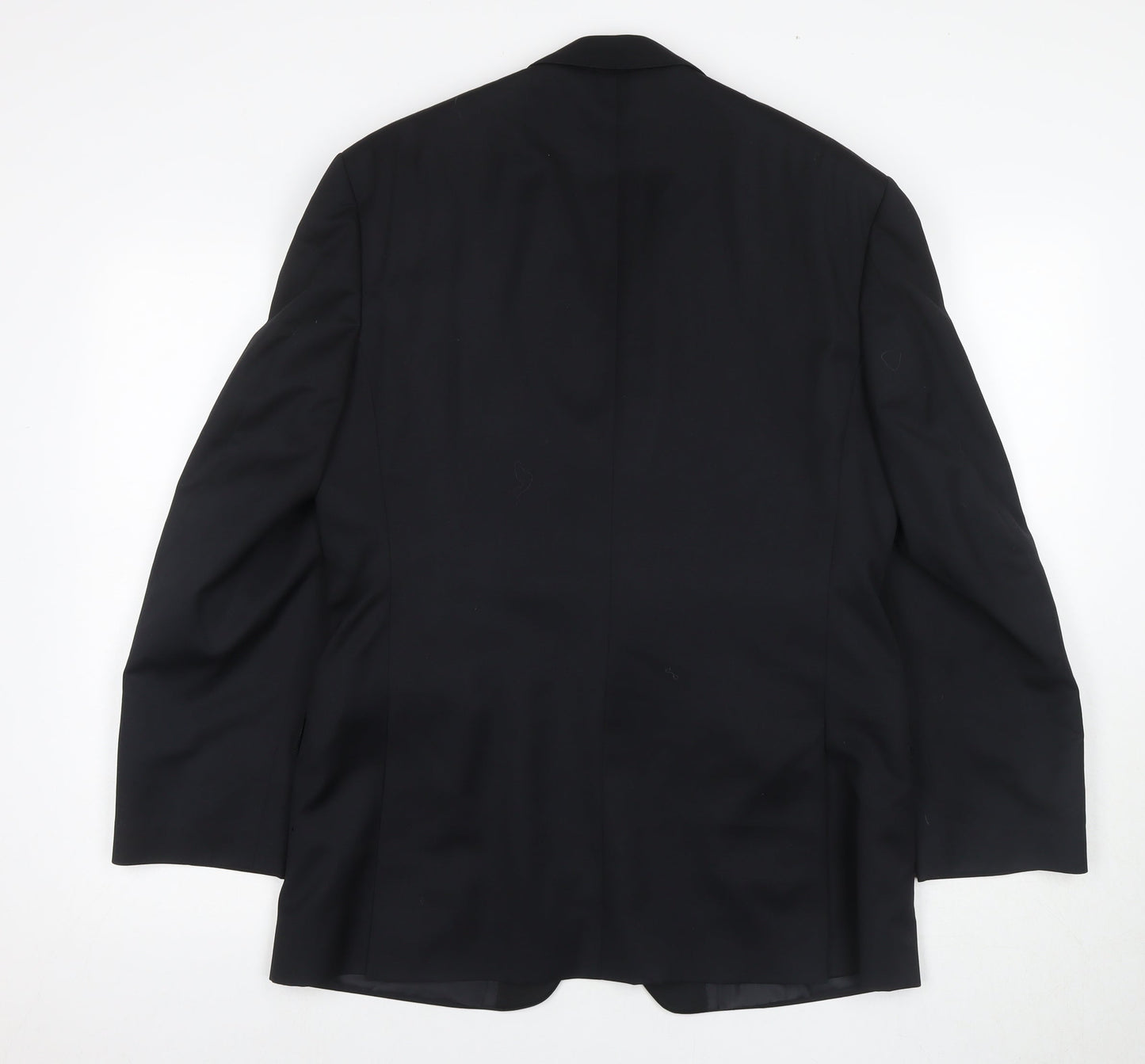 Mens UK Size 40 Jaeger Regular Black Suit Tuxedo