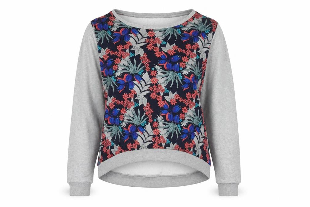 Womens UK Size M Pepe Jeans Grey Pullover Jumper