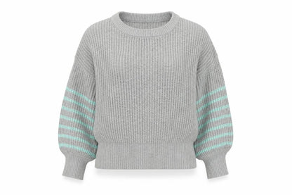 Womens UK Size 12 And/Or Grey Pullover Jumper