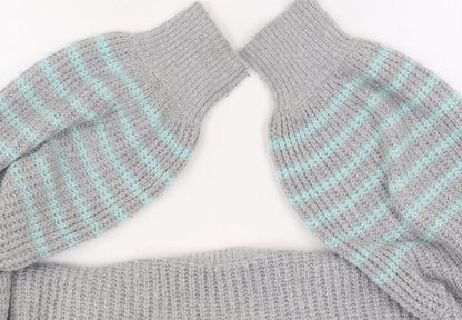 Womens UK Size 12 And/Or Grey Pullover Jumper