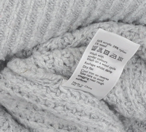 Womens UK Size 12 And/Or Grey Pullover Jumper
