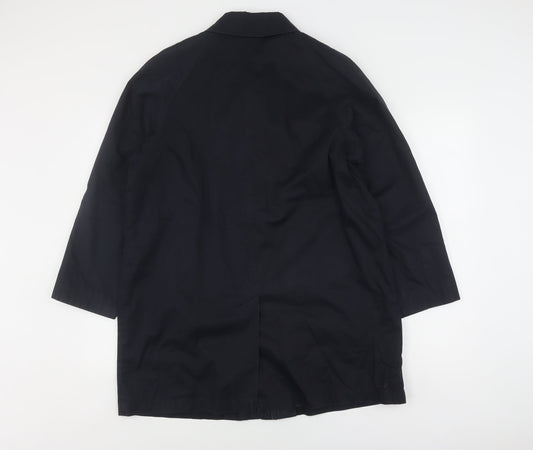 Womens UK Size S Dannimac Black Overcoat