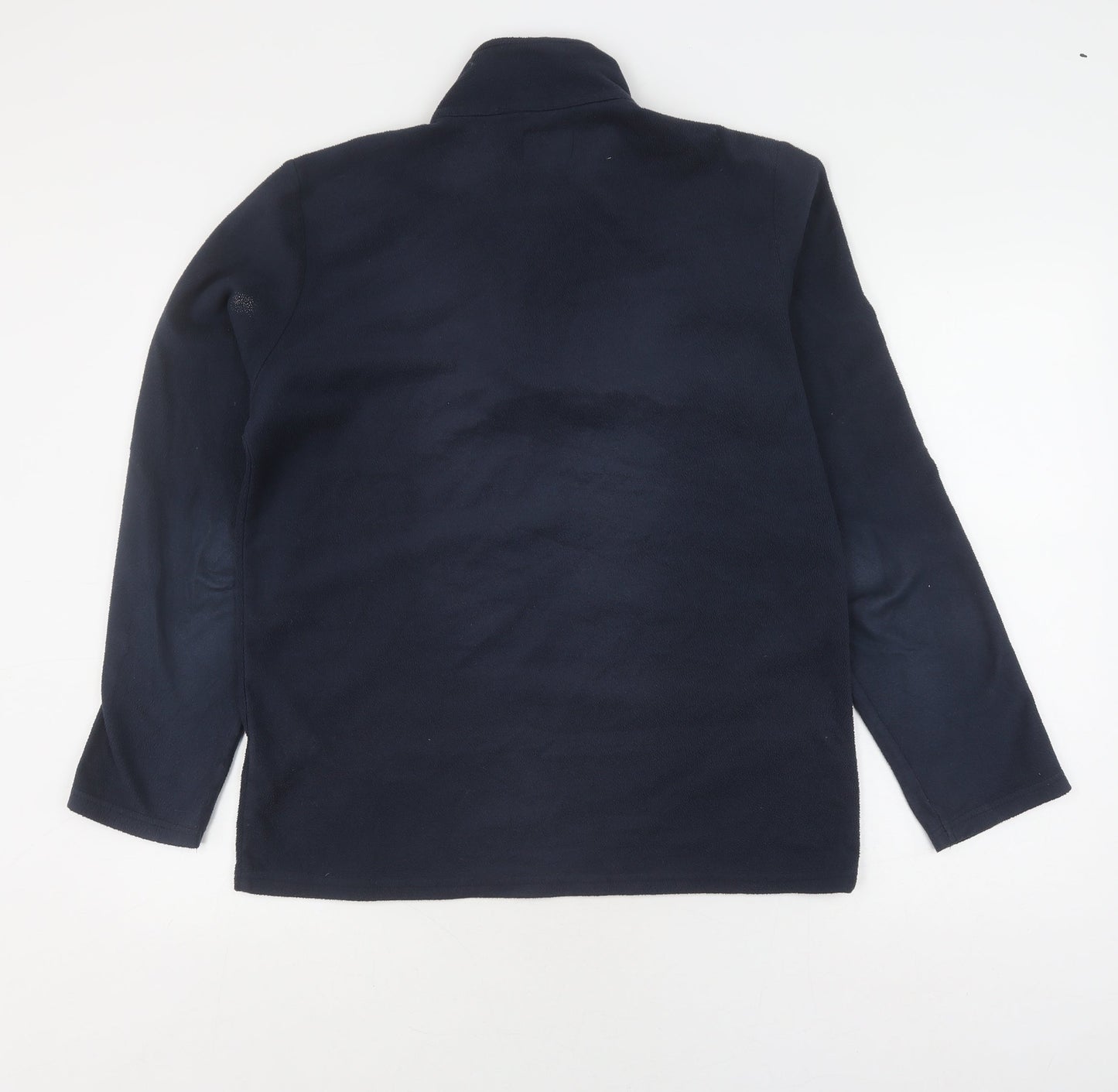 Mens UK Size S Mountain Warehouse Blue 1/4 Zip Sweatshirt