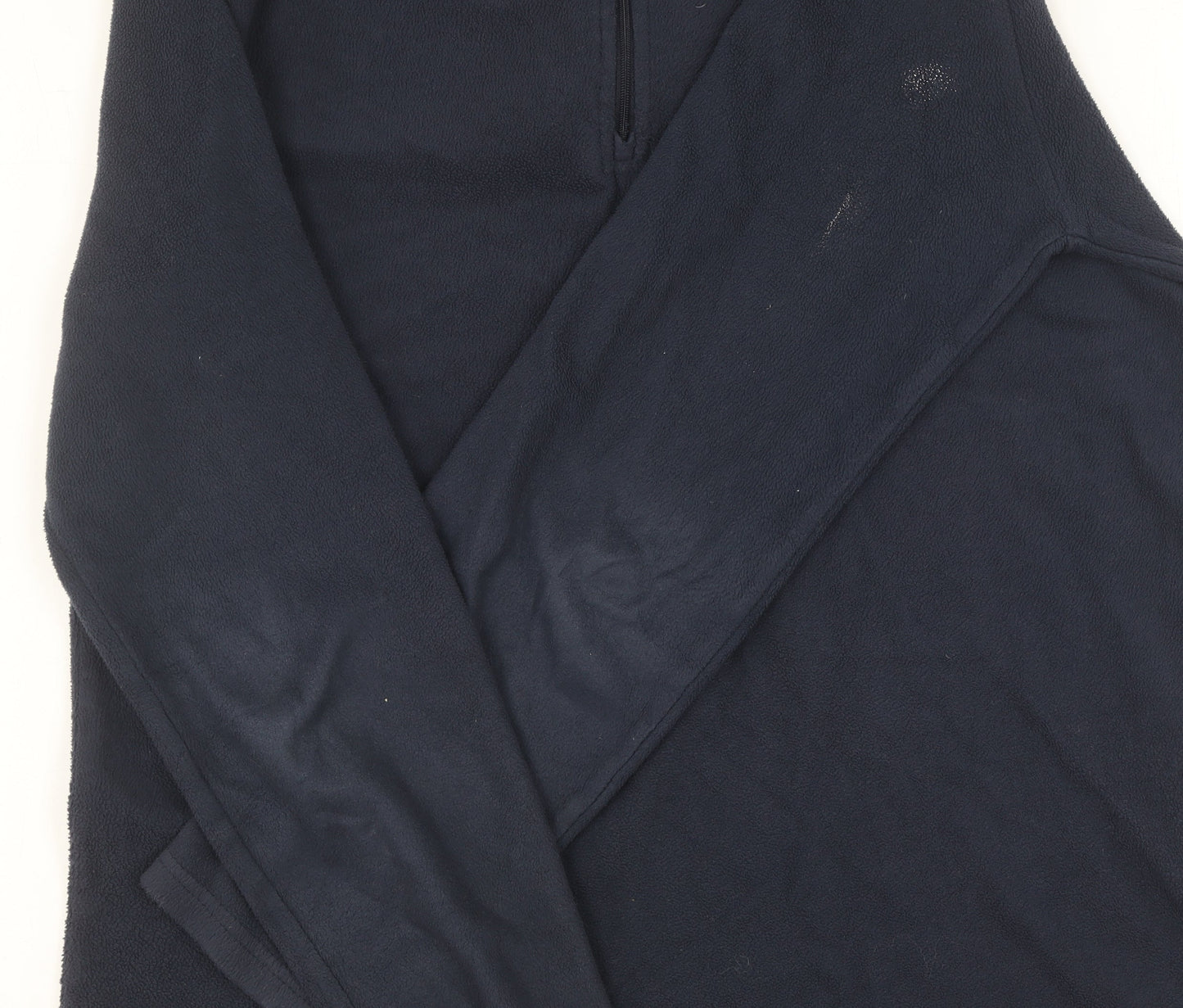 Mens UK Size S Mountain Warehouse Blue 1/4 Zip Sweatshirt