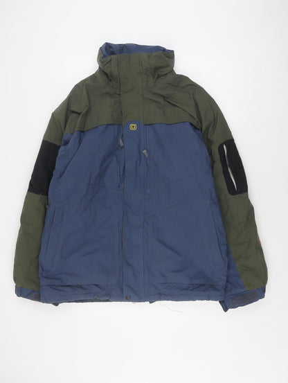 Mens UK Size M NFA Multicoloured Windbreaker Coat