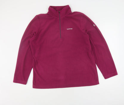 Craghoppers Women's Purple Fleece Pullover Size 16