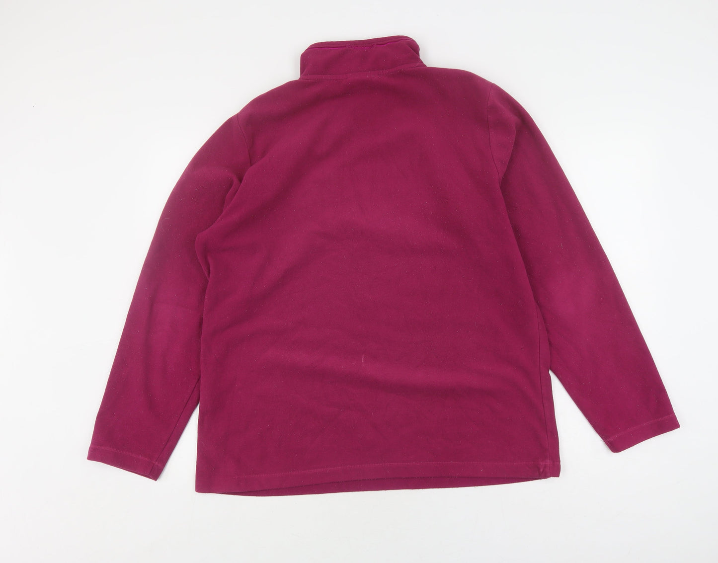 Craghoppers Women's Purple Fleece Pullover Size 16