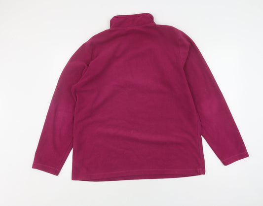 Craghoppers Women's Purple Fleece Pullover Size 16