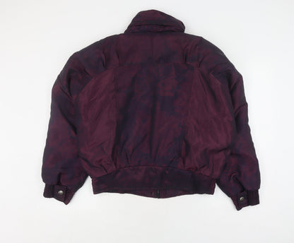 Rodeo Women's Purple Bomber Jacket Size 12
