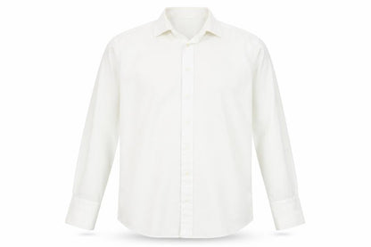 Jonelle Men's White Button-Up Casual Shirt, Size 15.5
