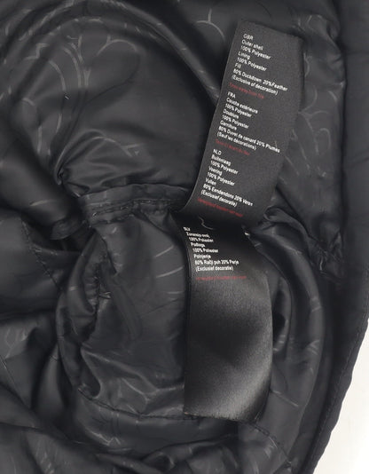 Karrimor Women's Black Puffer Jacket Size 8 Hooded