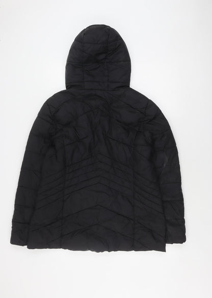 Womens UK Size 18 NEXT Black Puffer Jacket