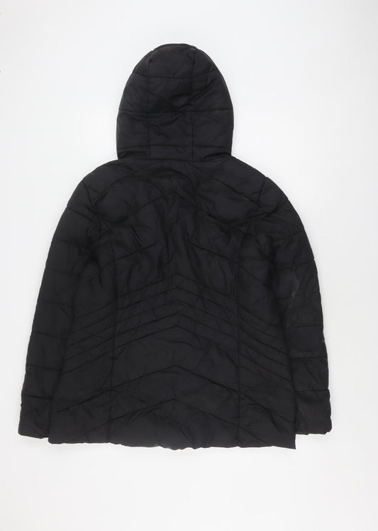 Womens UK Size 18 NEXT Black Puffer Jacket