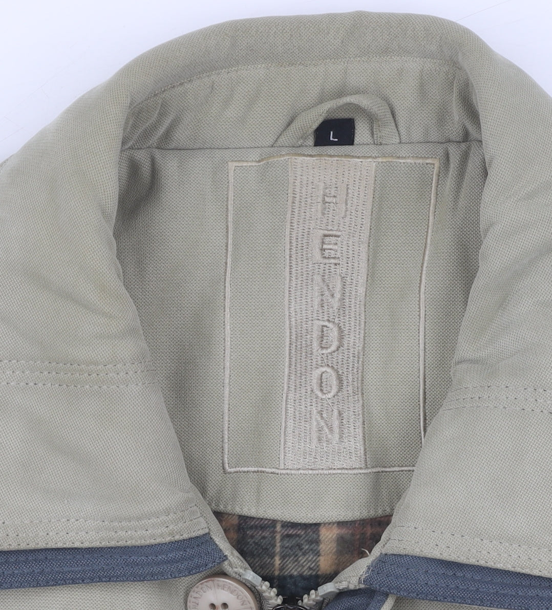 Mens UK Size L Hendon Grey Basic Jacket