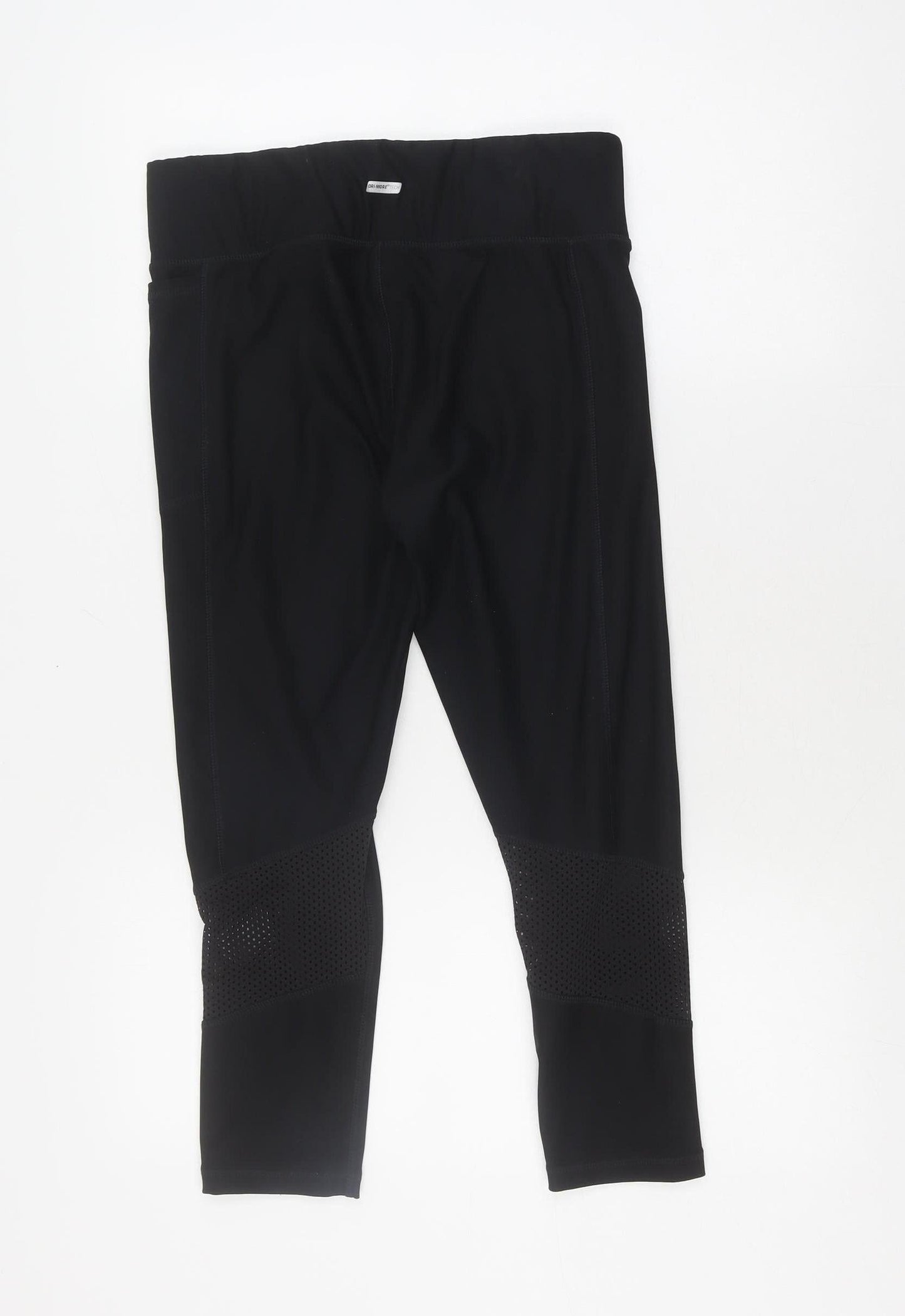 Womens UK Size M Athletic Works Athletic Fit Leggings Black Leggings