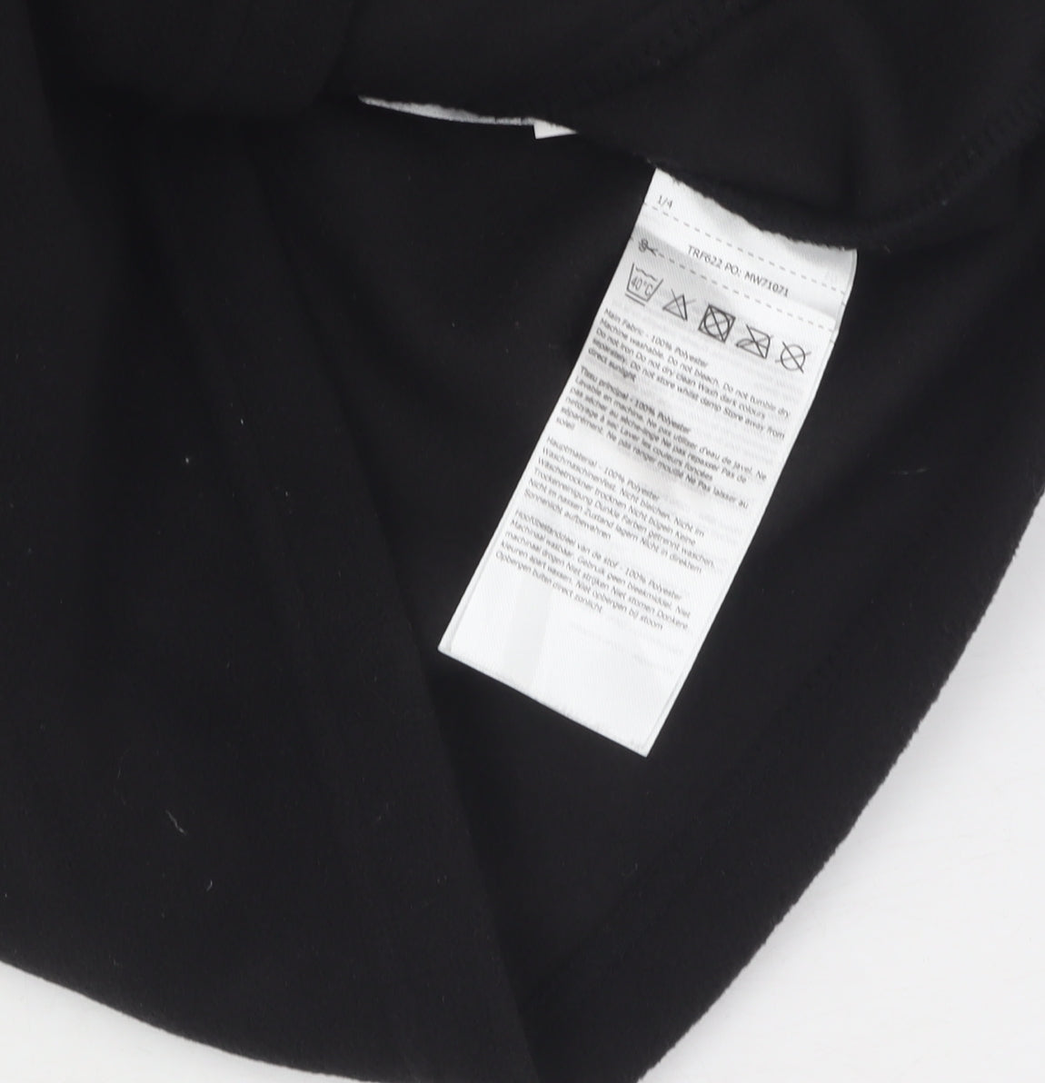 Unisex Adults UK Size S Regatta Professional Black Basic Jacket