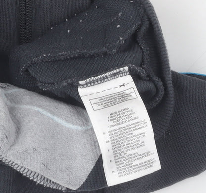 Adidas Unisex Baby Black Full Zip Jumper 3-6 Months