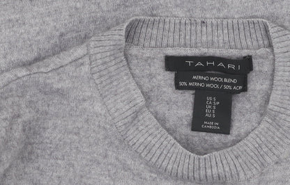 Womens UK Size S Tahari Multicoloured Pullover Jumper