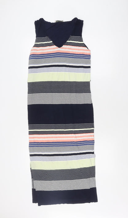 Oasis Women's Multicoloured Striped Dress S