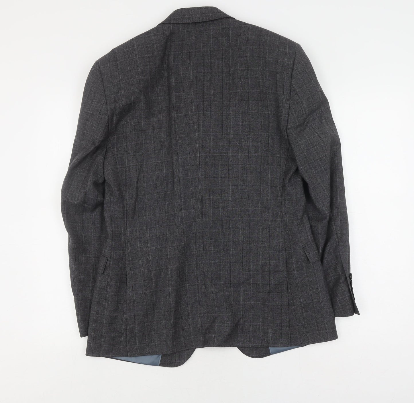 Mens UK Size 38 Moss 1851 Regular Grey Suit Jacket