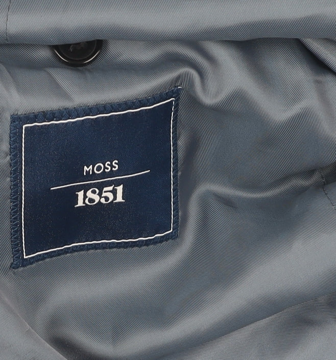 Mens UK Size 38 Moss 1851 Regular Grey Suit Jacket