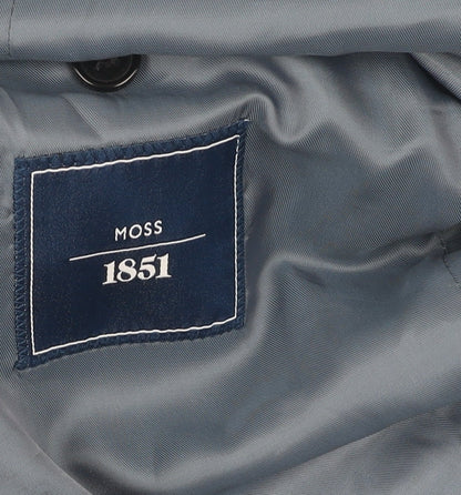 Mens UK Size 38 Moss 1851 Regular Grey Suit Jacket