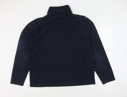 Mens UK Size XL Regatta Blue 1/2 Zip Sweatshirt