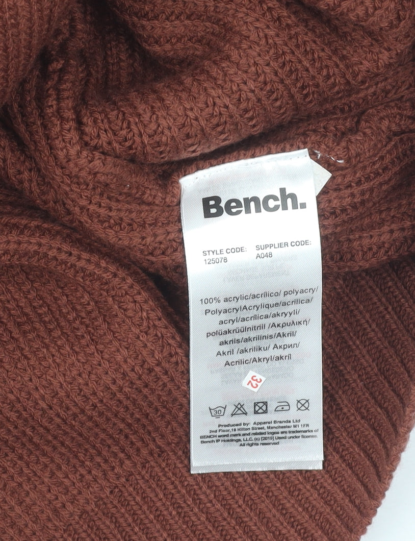 Womens UK Size XXL Bench Brown Full Zip Jumper