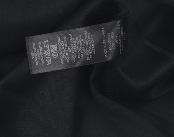 Womens UK Size 12 Debenhams Black Camisole Blouse
