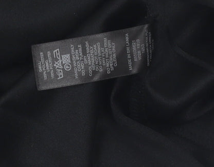 Womens UK Size 12 Debenhams Black Camisole Blouse