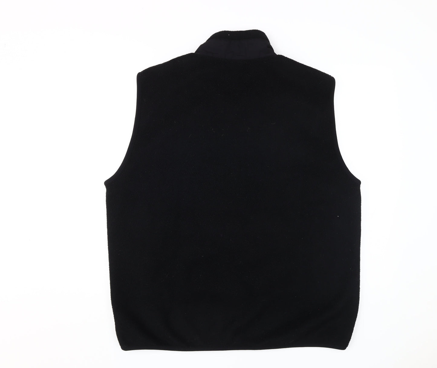 Mens UK Size L Lands' End Black Basic Jacket