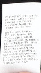 River Island Men's Black Straight Trousers, Size 32, Formal