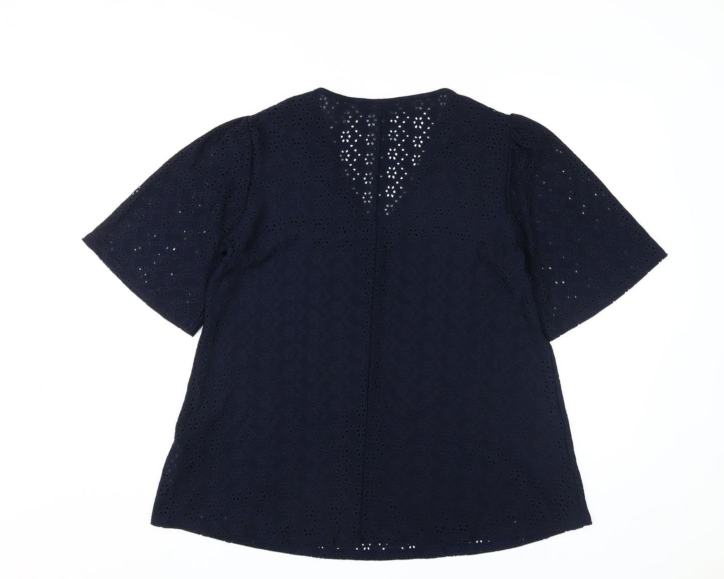 Womens UK Size 14 JD Williams Blue  Blouse