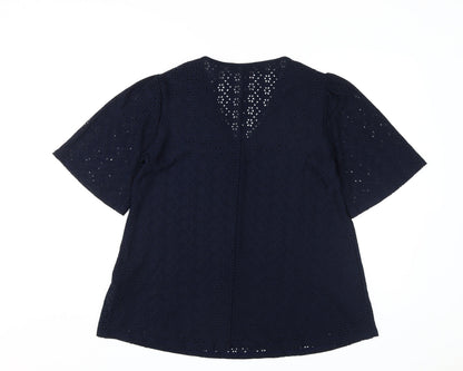 Womens UK Size 14 JD Williams Blue  Blouse