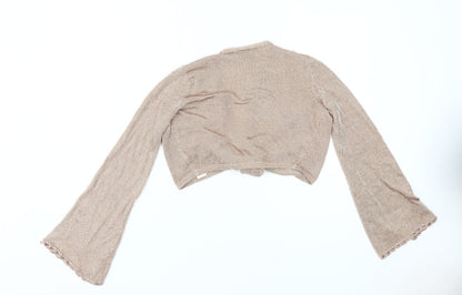 Topshop Beige Shrug Women’s Long Sleeve