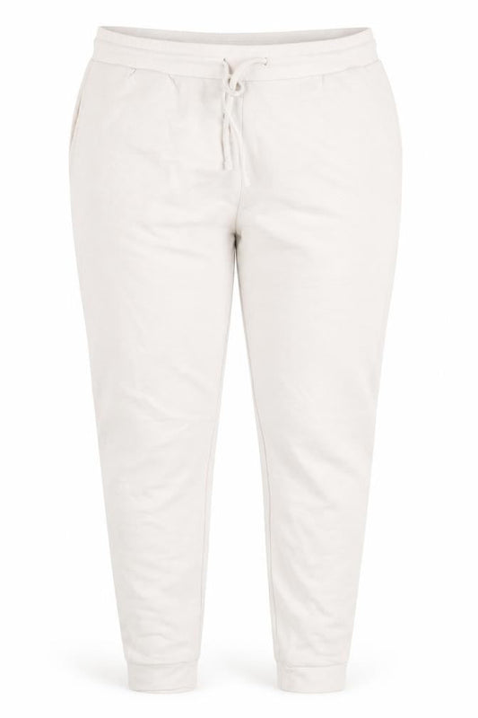 Front view of Northern Garms Beige unisex jogger trousers 2xl