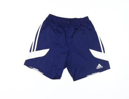 Adidas Men's Blue Athletic Shorts M - Lightweight & Breathable