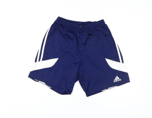 Adidas Men's Blue Athletic Shorts M - Lightweight & Breathable