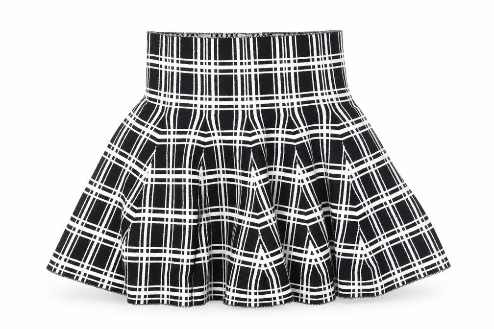 Womens UK Size S Cherry Koko Pleated  Skirt