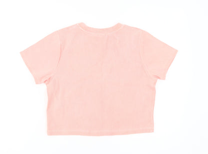 Womens UK Size 14 Superdry Pink Basic T-Shirt