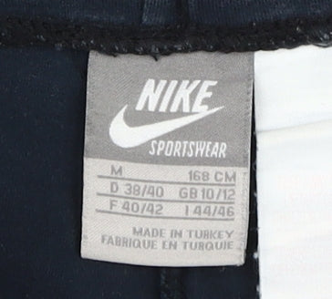 Nike Women's Blue Sweatpants M with Drawstring