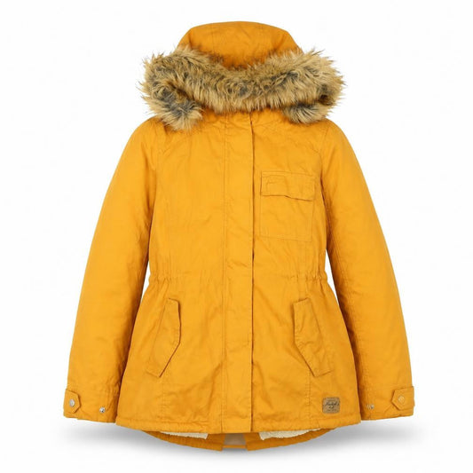 SoulCal Women's Yellow Parka Jacket Size 10