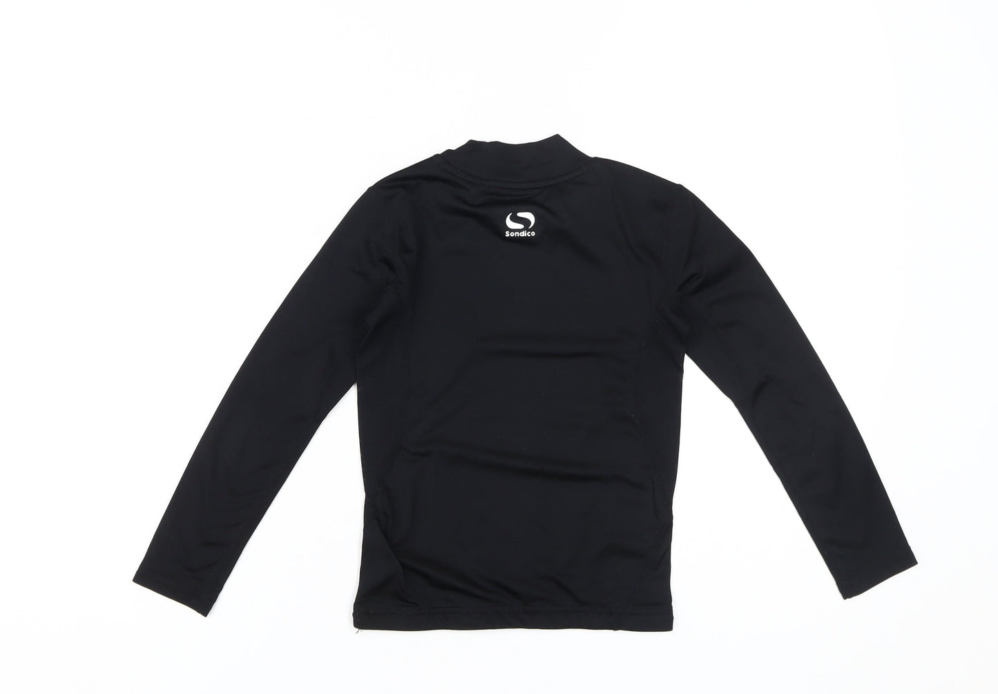Sondico Boys Black Long Sleeve Sports Top Size 5-6 Years