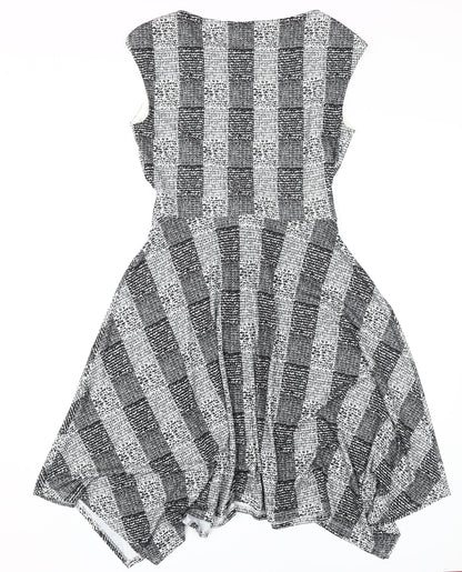 Roman Women's Multicoloured A-Line Dress Size 10