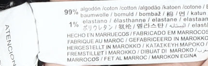 Zara Women's Black Skinny Jeans Size 12, Cotton Blend