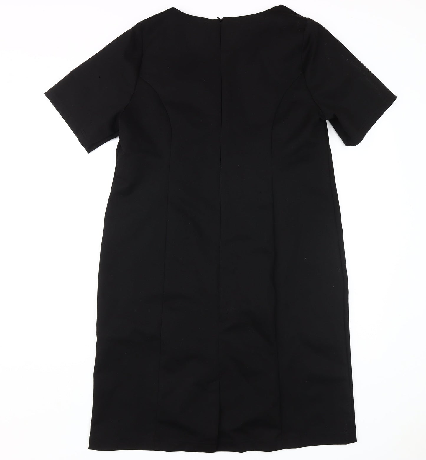Arlene Phillips Women's Black Blue Sheath Dress Size 16