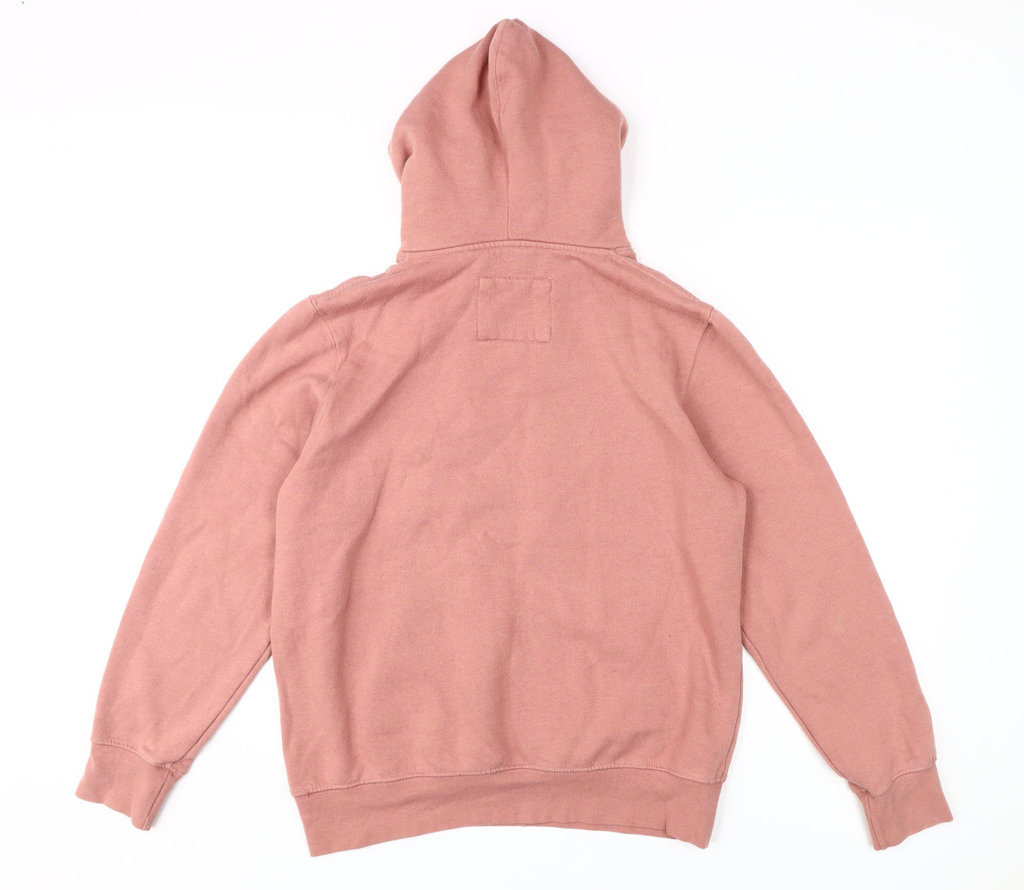 Unisex Adults UK Size M Pull&Bear Pink Pullover Hoodie